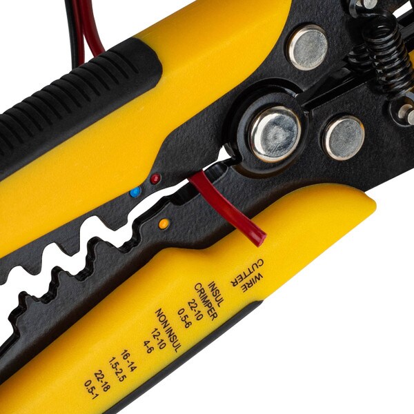 Main product image for Adjustable Automatic Wire Stripper with Built-In Wire Cutter and Crimper360-210